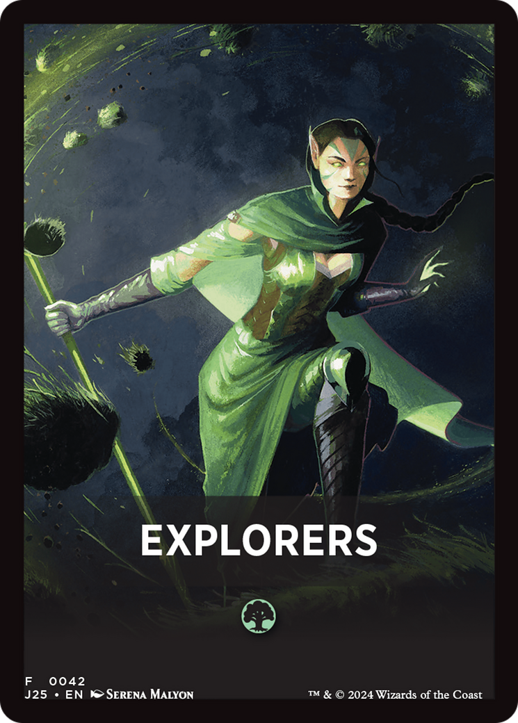 Explorers Theme Card [Foundations Jumpstart Front Cards] | Webway Games
