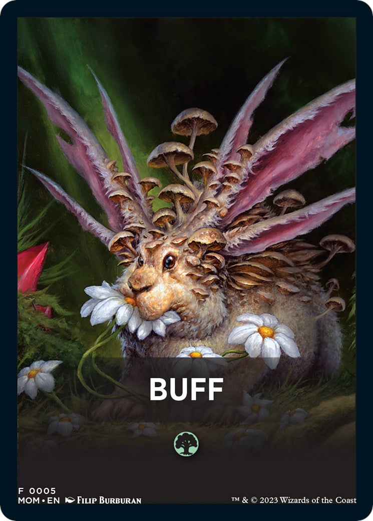 Buff Theme Card [March of the Machine Tokens] | Webway Games