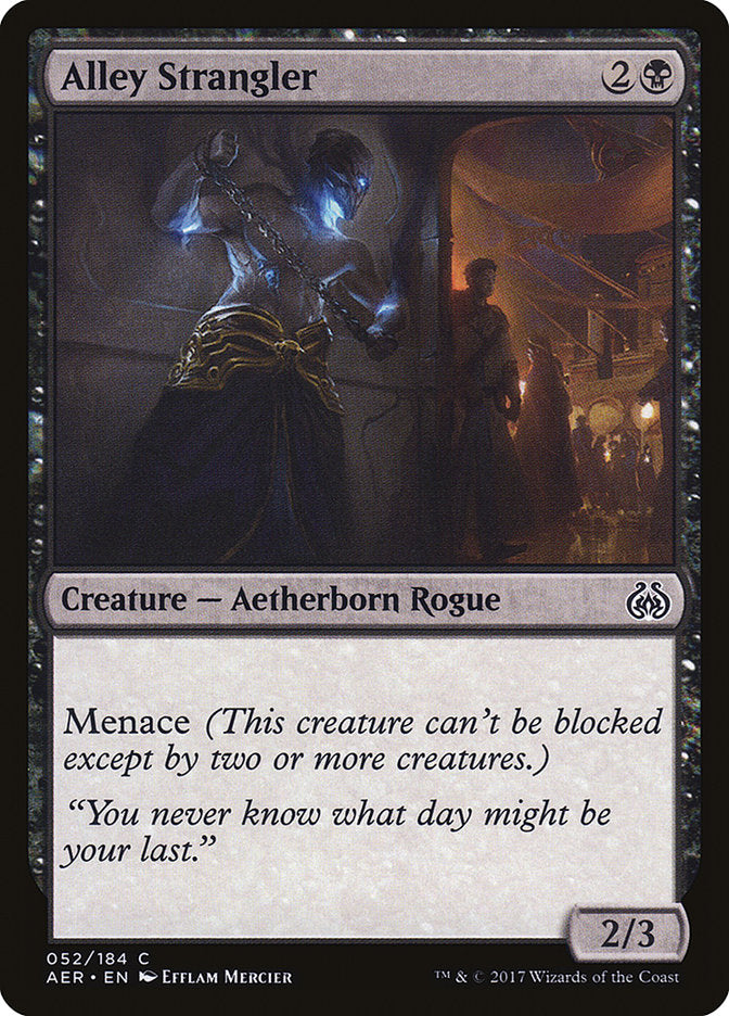 Alley Strangler (Intro Pack) [Aether Revolt Promos] | Webway Games