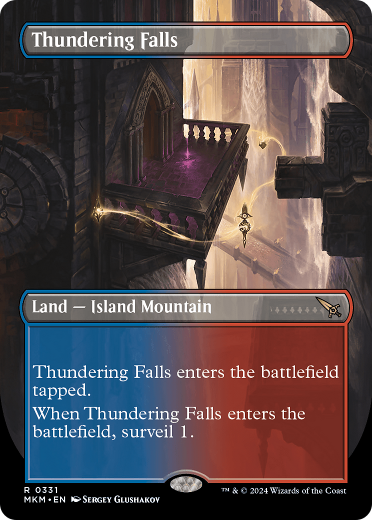 Thundering Falls (Borderless) [Murders at Karlov Manor] | Webway Games