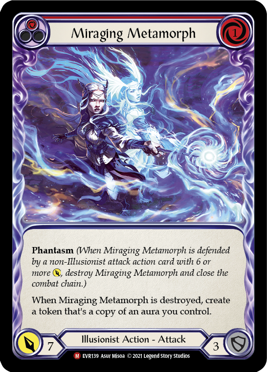 Miraging Metamorph [EVR139] (Everfest)  1st Edition Rainbow Foil | Webway Games