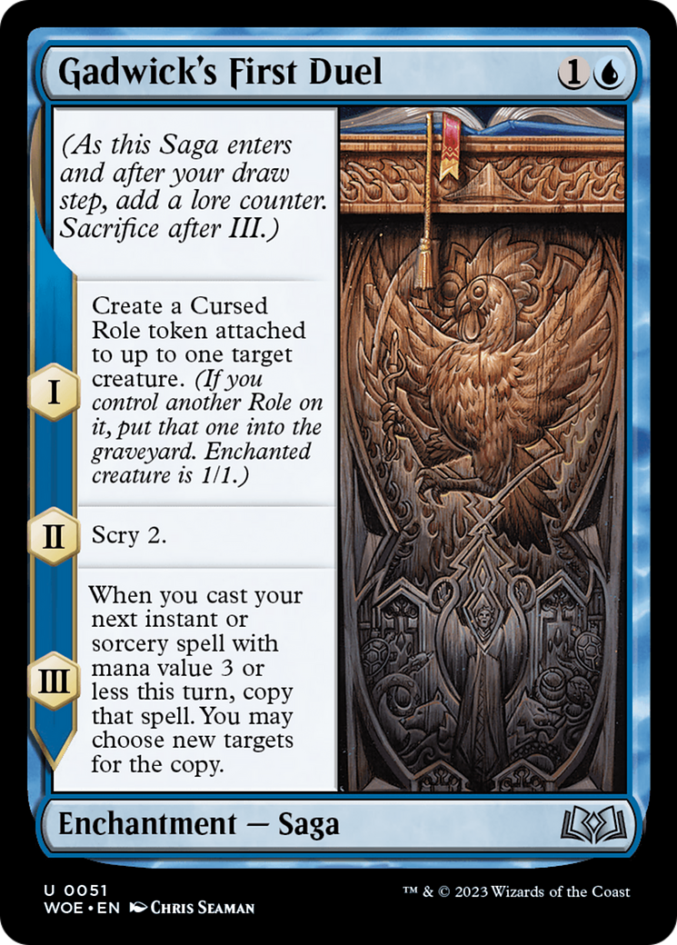 Gadwick's First Duel [Wilds of Eldraine] | Webway Games