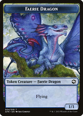 Wolf // Faerie Dragon Double-Sided Token [Dungeons & Dragons: Adventures in the Forgotten Realms Tokens] | Webway Games