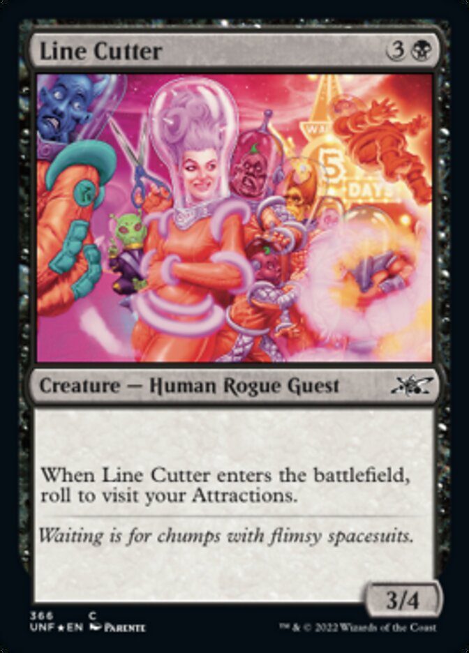 Line Cutter (Galaxy Foil) [Unfinity] | Webway Games