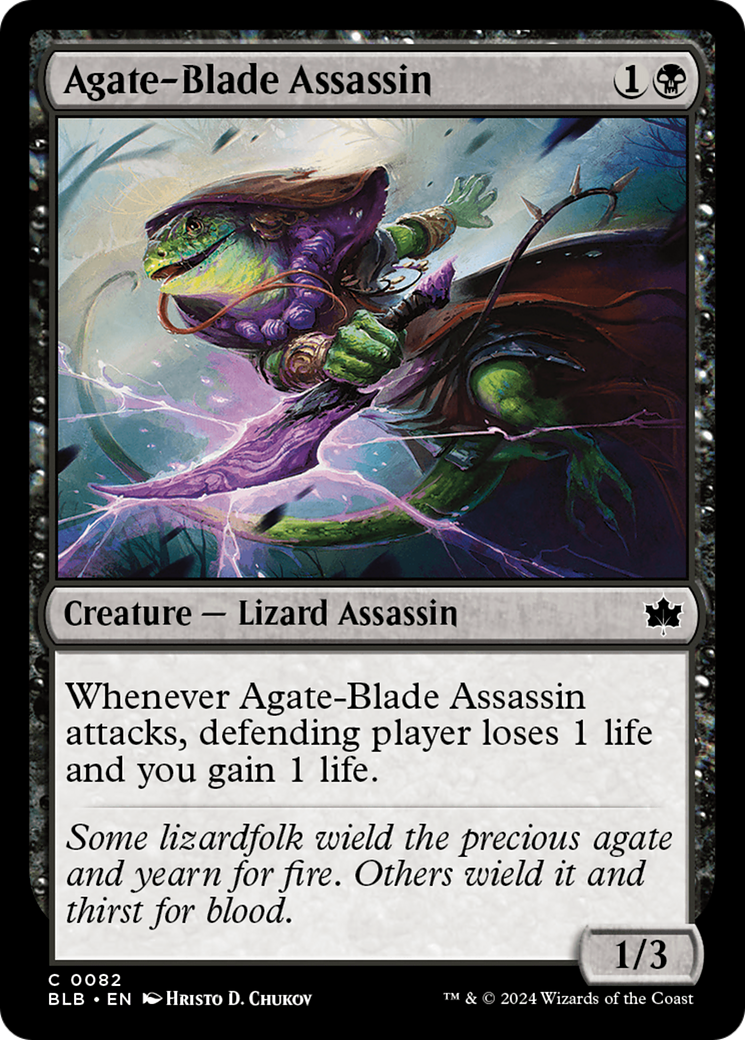 Agate-Blade Assassin [Bloomburrow] | Webway Games