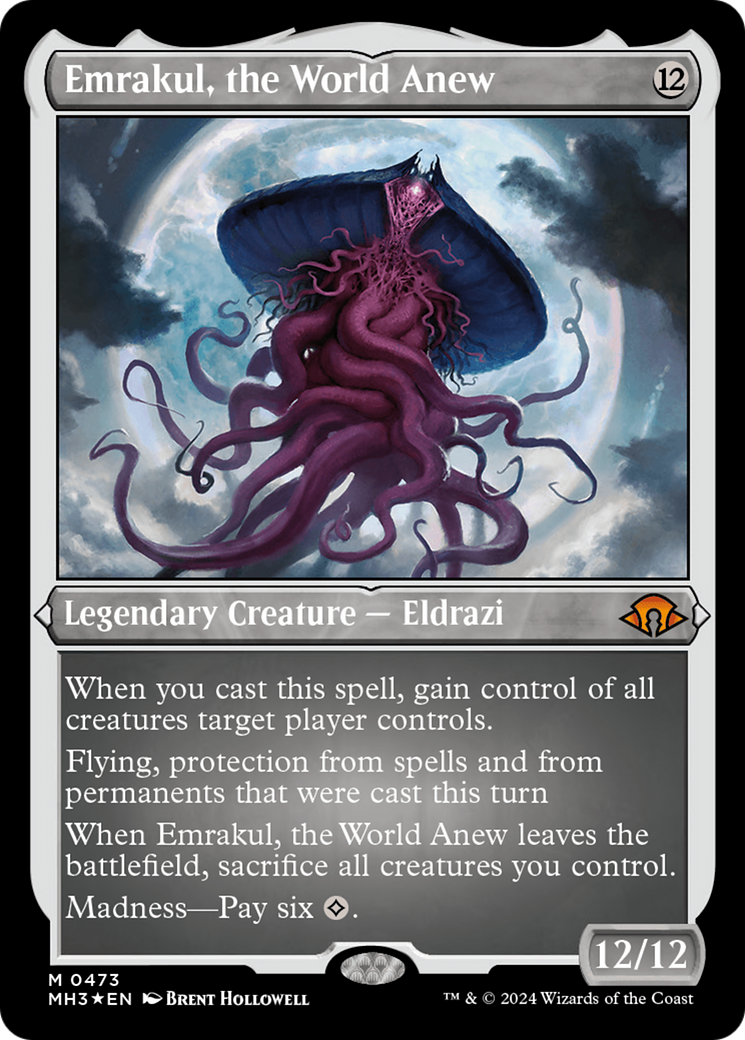 Emrakul, the World Anew (Foil Etched) [Modern Horizons 3] | Webway Games