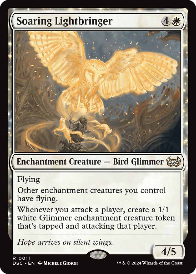 Soaring Lightbringer [Duskmourn: House of Horror Commander] | Webway Games