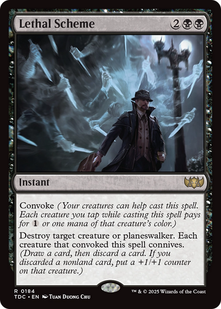 Lethal Scheme [Tarkir: Dragonstorm Commander] | Webway Games