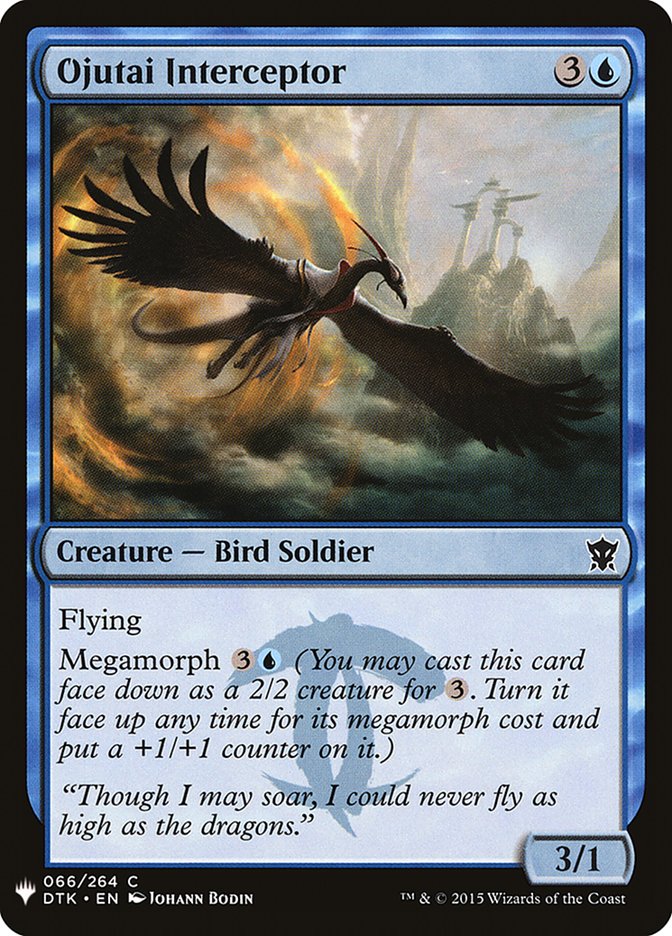 Ojutai Interceptor [Mystery Booster] | Webway Games
