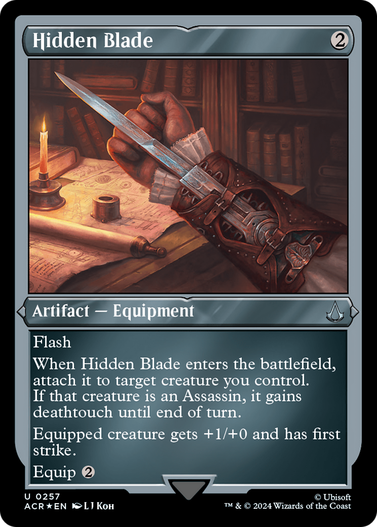 Hidden Blade (Foil Etched) [Assassin's Creed] | Webway Games