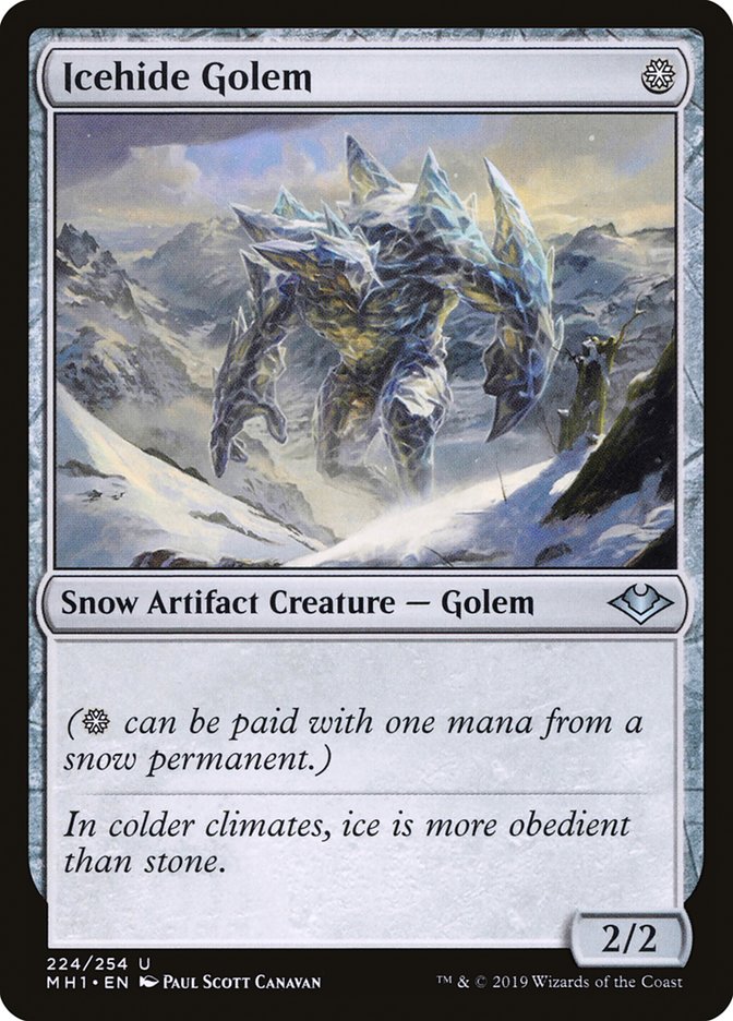 Icehide Golem [Modern Horizons] | Webway Games