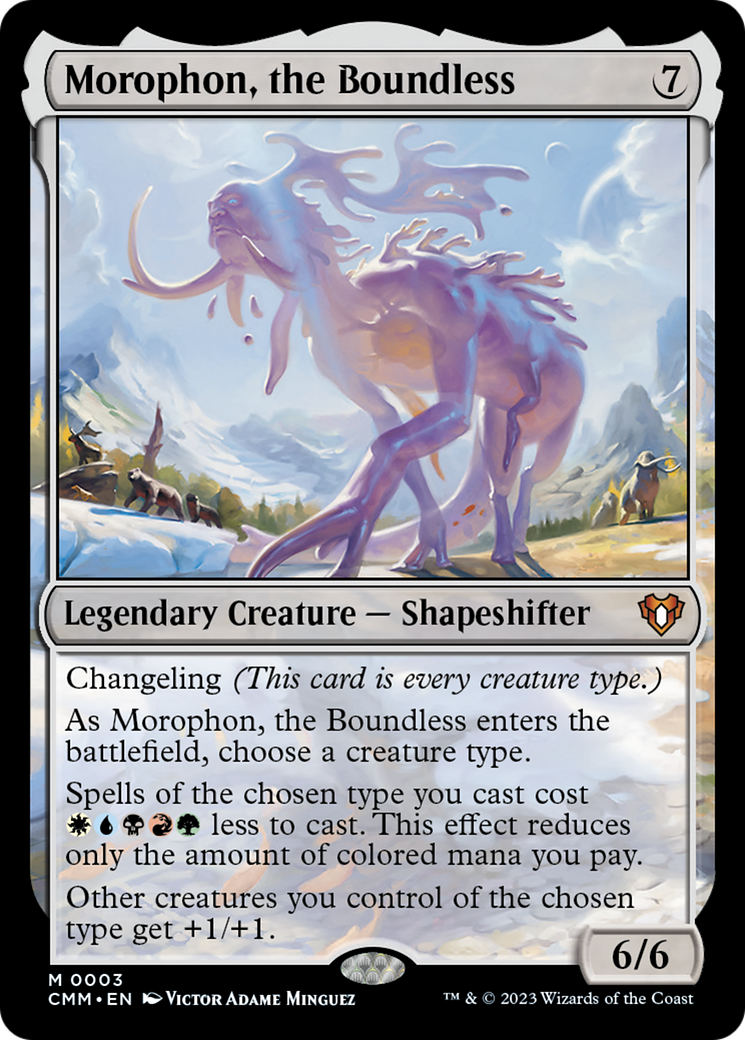 Morophon, the Boundless [Commander Masters] | Webway Games