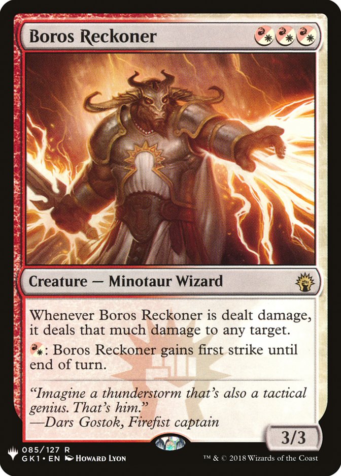 Boros Reckoner [Mystery Booster] | Webway Games