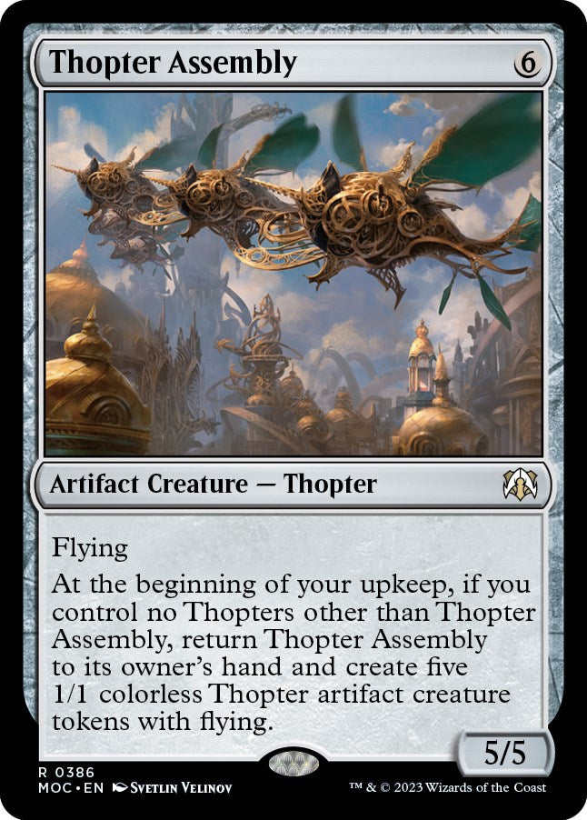 Thopter Assembly [March of the Machine Commander] | Webway Games