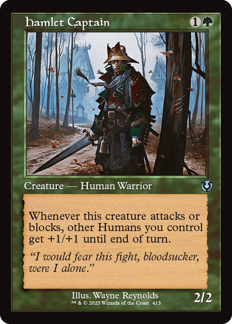 Hamlet Captain (Retro Frame) [Innistrad Remastered] | Webway Games