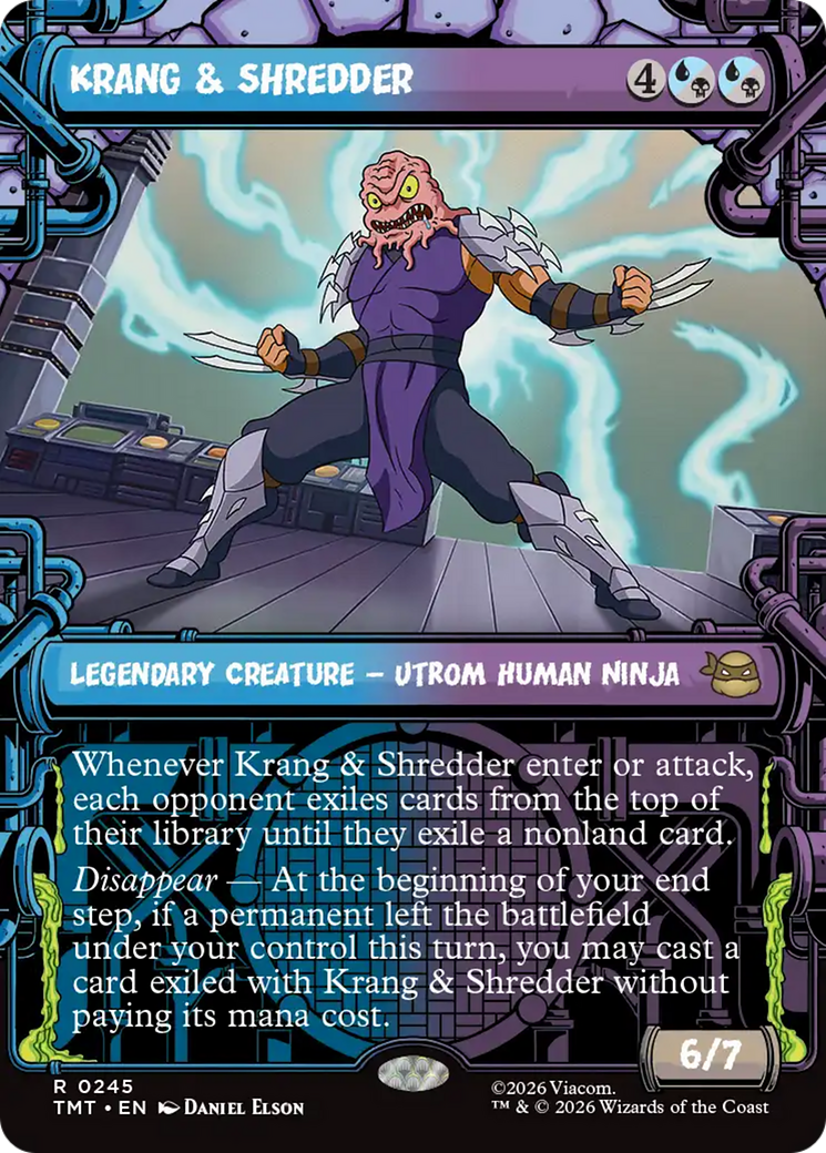 Krang & Shredder (Showcase) [Teenage Mutant Ninja Turtles] | Webway Games