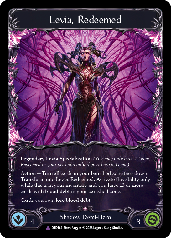 Levia, Redeemed // Blasmophet, Levia Consumed (Marvel) [DTD164] (Dusk Till Dawn)  Cold Foil | Webway Games