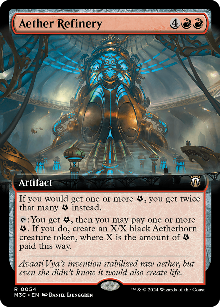 Aether Refinery (Extended Art) [Modern Horizons 3 Commander] | Webway Games