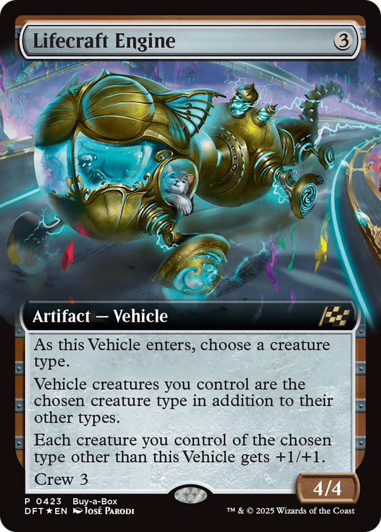 Lifecraft Engine (Extended Art) (Buy-A-Box) [Aetherdrift Promos] | Webway Games