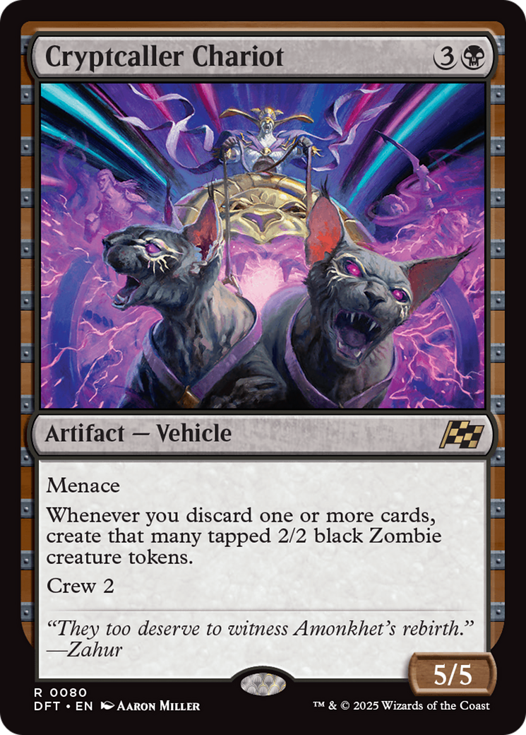 Cryptcaller Chariot [Aetherdrift] | Webway Games