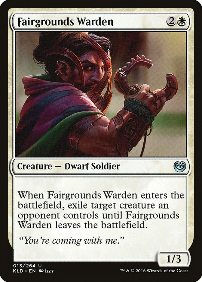 Fairgrounds Warden [Kaladesh] | Webway Games