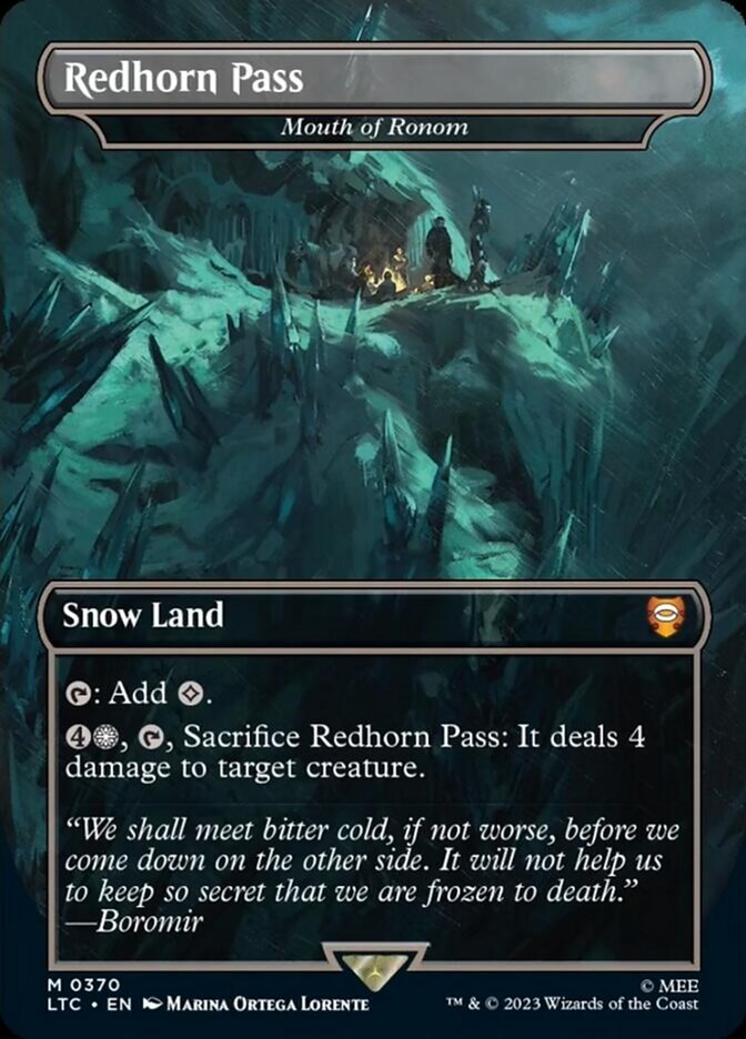 Mouth of Ronom - Redhorn Pass [The Lord of the Rings: Tales of Middle-Earth Commander] | Webway Games