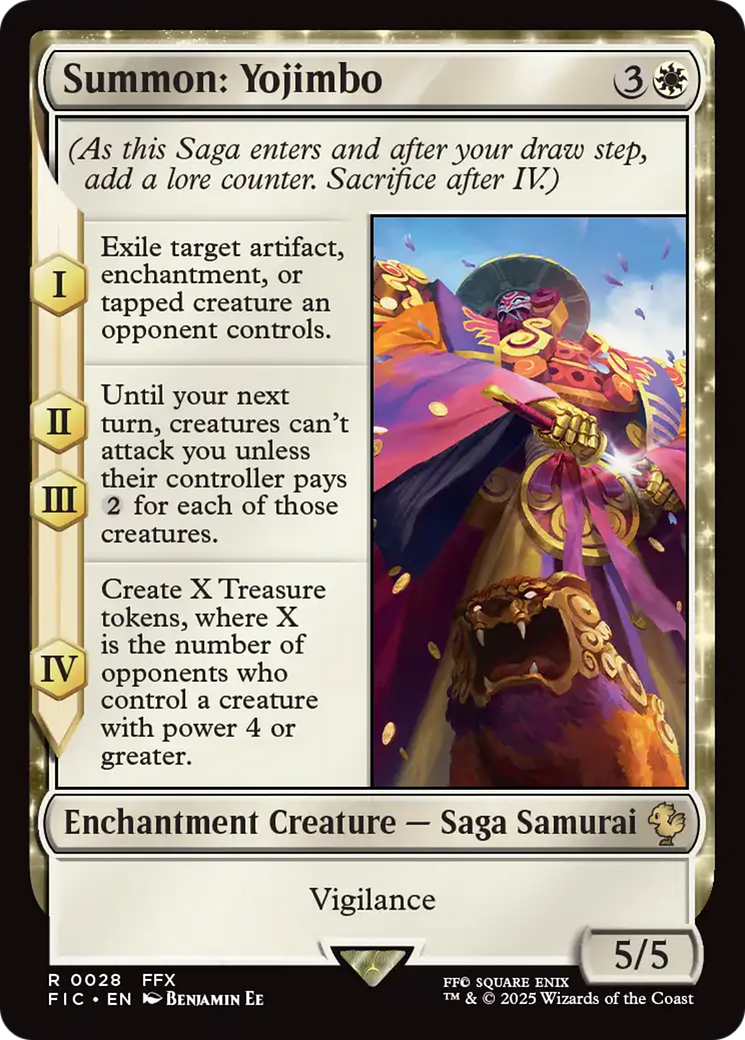 Summon: Yojimbo [FINAL FANTASY Commander] | Webway Games