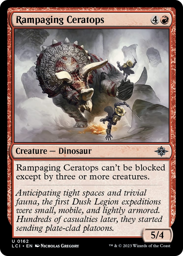 Rampaging Ceratops [The Lost Caverns of Ixalan] | Webway Games
