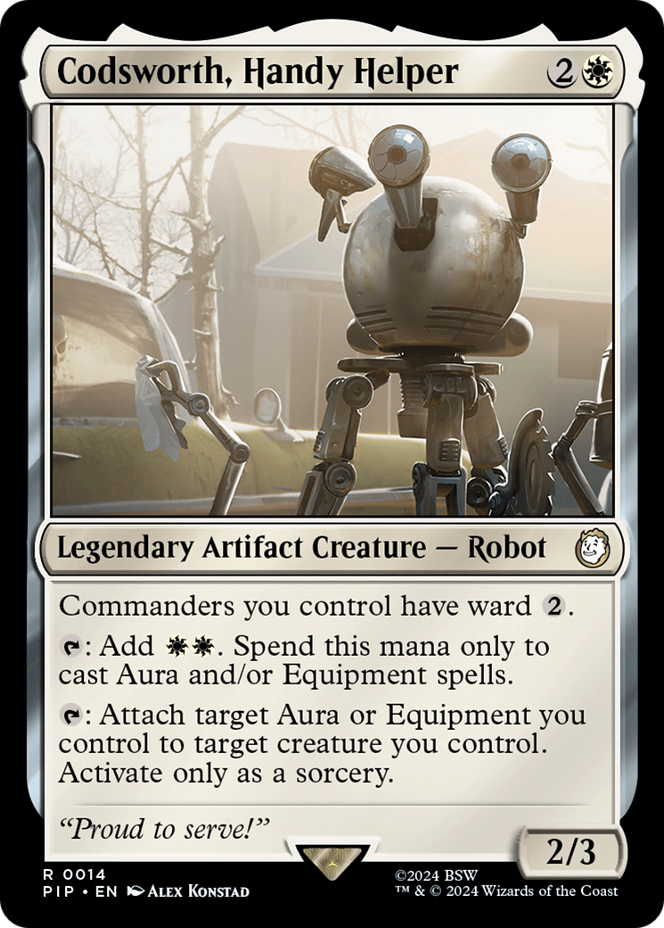 Codsworth, Handy Helper [Fallout] | Webway Games