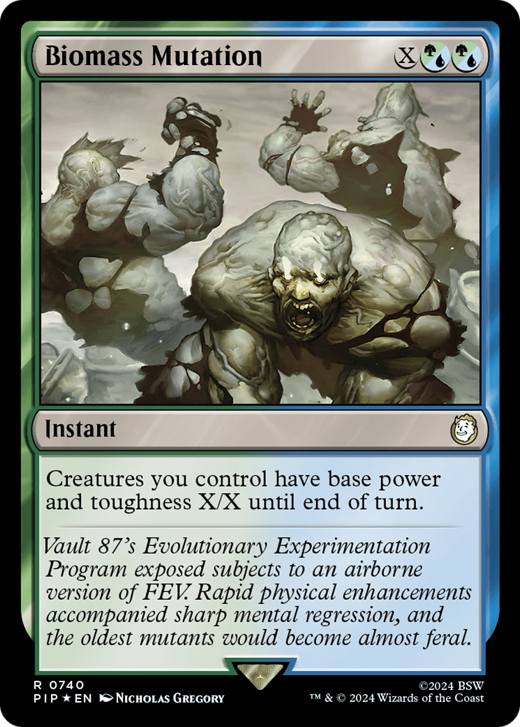 Biomass Mutation (Surge Foil) [Fallout] | Webway Games