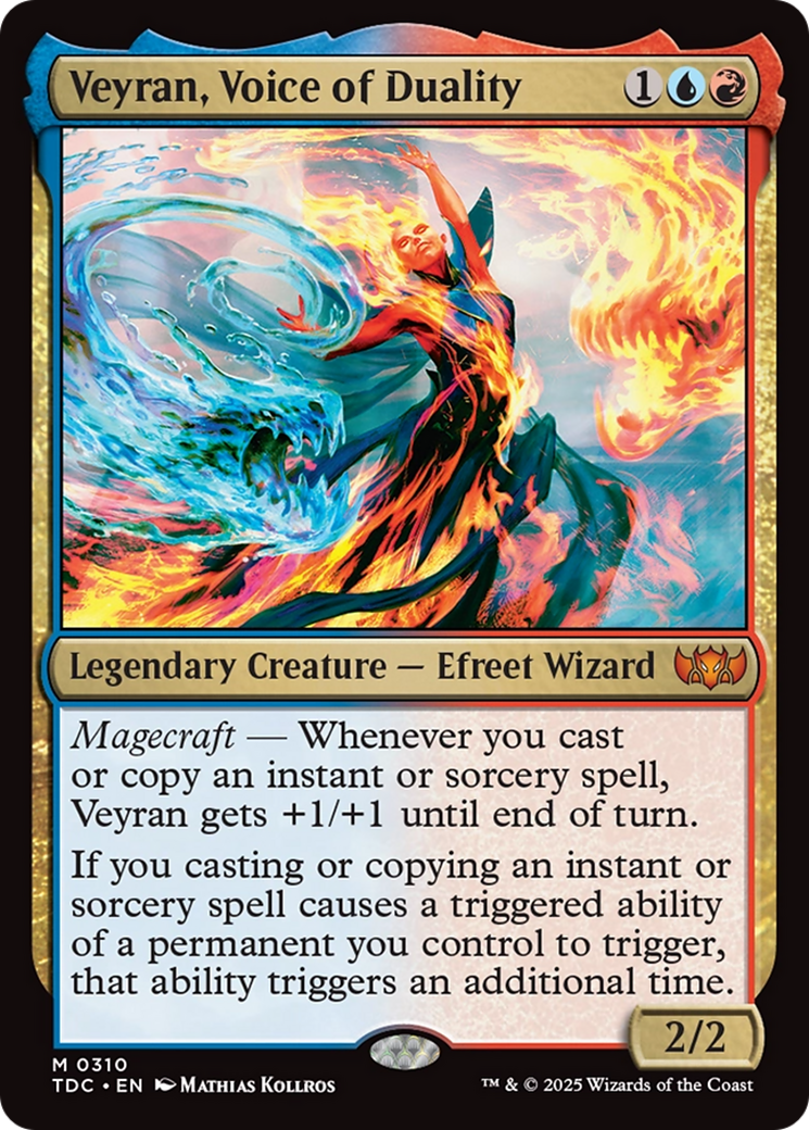 Veyran, Voice of Duality [Tarkir: Dragonstorm Commander] | Webway Games