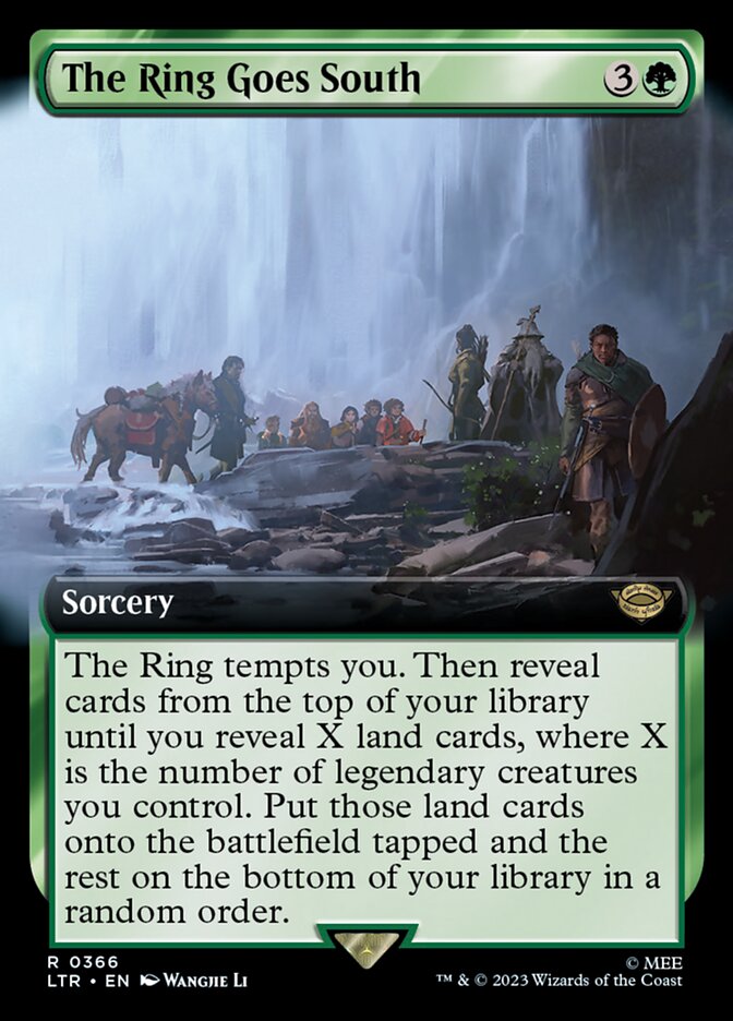 The Ring Goes South (Extended Art) [The Lord of the Rings: Tales of Middle-Earth] | Webway Games