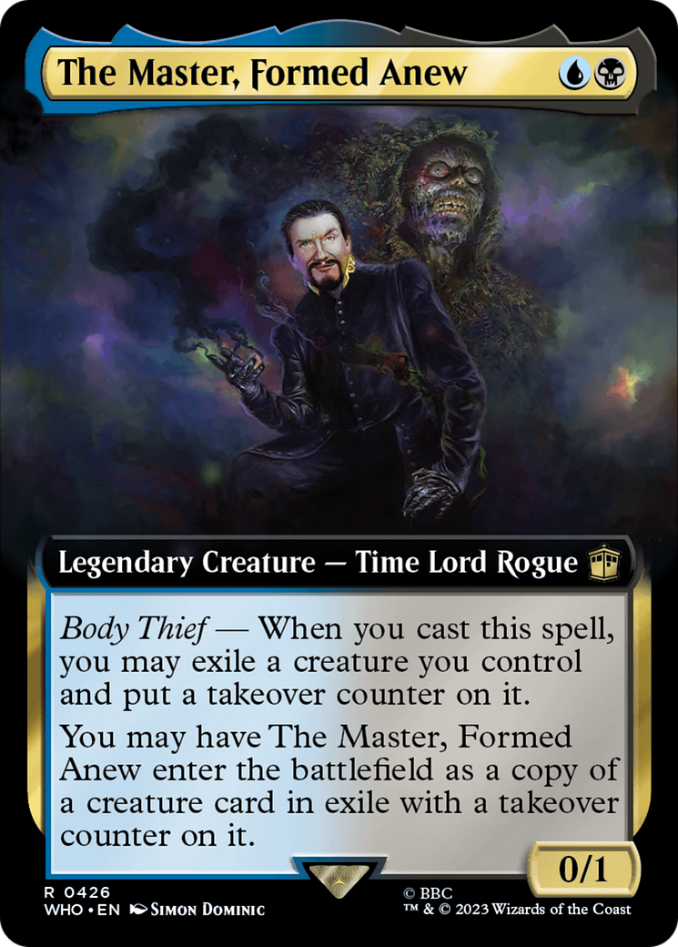 The Master, Formed Anew (Extended Art) [Doctor Who] | Webway Games