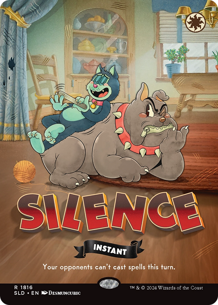 Silence (1816) (Rainbow Foil) [Secret Lair Drop Series] | Webway Games