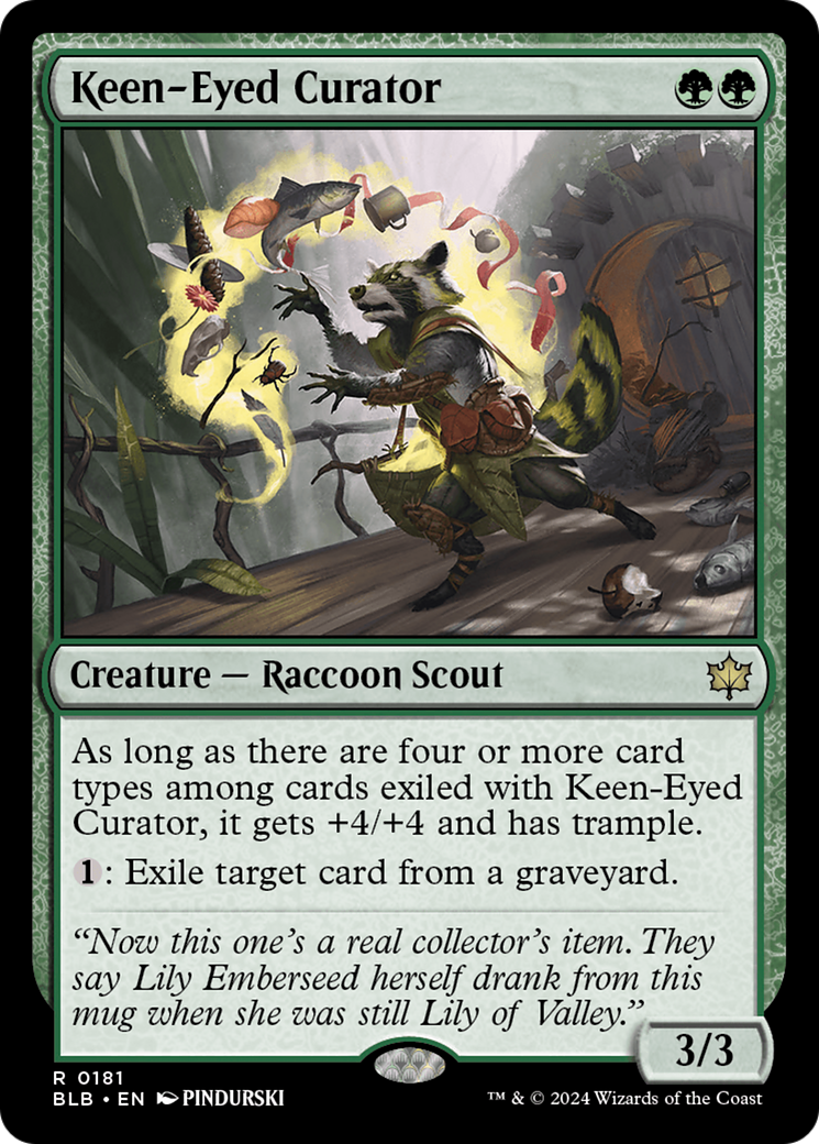 Keen-Eyed Curator [Bloomburrow] | Webway Games