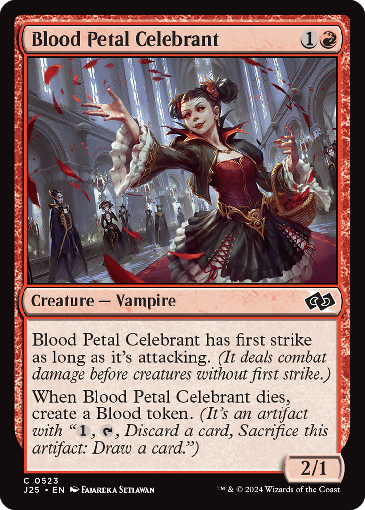 Blood Petal Celebrant [Foundations Jumpstart] | Webway Games