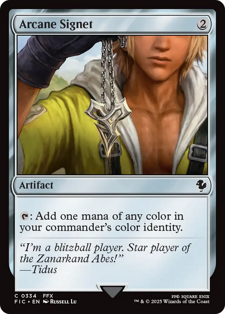 Arcane Signet (0334) [FINAL FANTASY Commander] | Webway Games