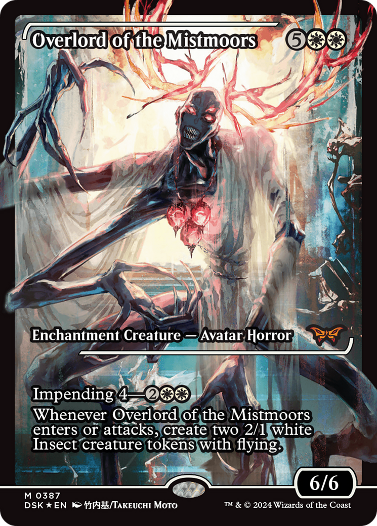 Overlord of the Mistmoors (Japan Showcase) [Duskmourn: House of Horror] | Webway Games