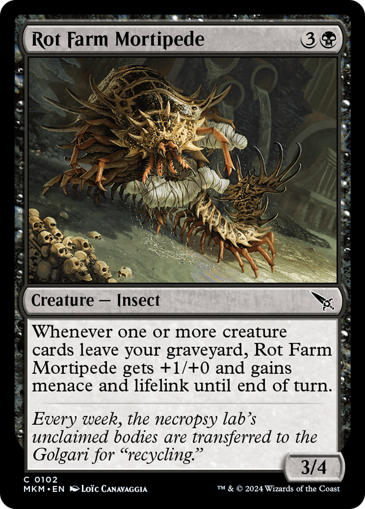 Rot Farm Mortipede [Murders at Karlov Manor] | Webway Games