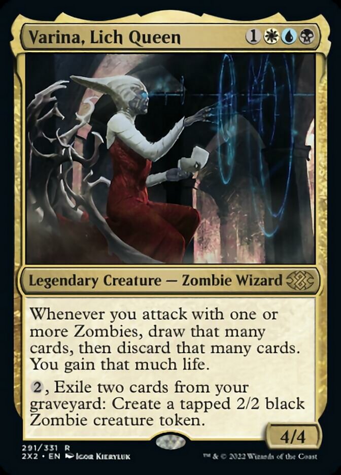 Varina, Lich Queen [Double Masters 2022] | Webway Games