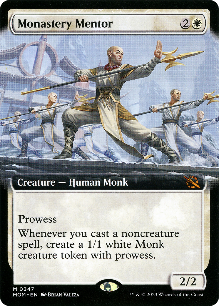Monastery Mentor (Extended Art) [March of the Machine] | Webway Games