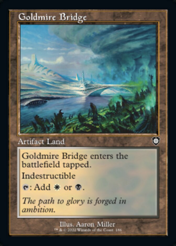 Goldmire Bridge (Retro) [The Brothers' War Commander] | Webway Games