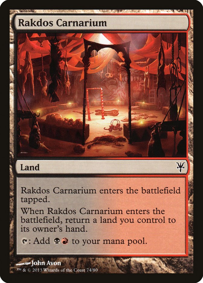 Rakdos Carnarium [Duel Decks: Sorin vs. Tibalt] | Webway Games