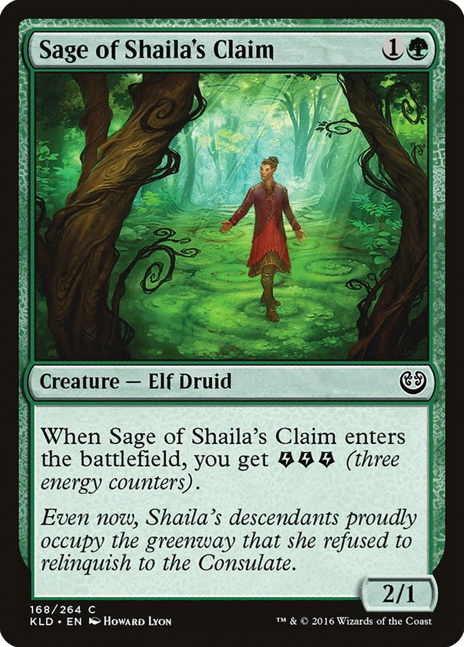 Sage of Shaila's Claim [Kaladesh] | Webway Games