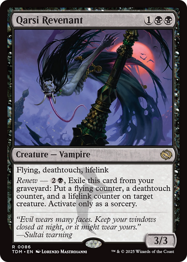 Qarsi Revenant [Tarkir: Dragonstorm] | Webway Games