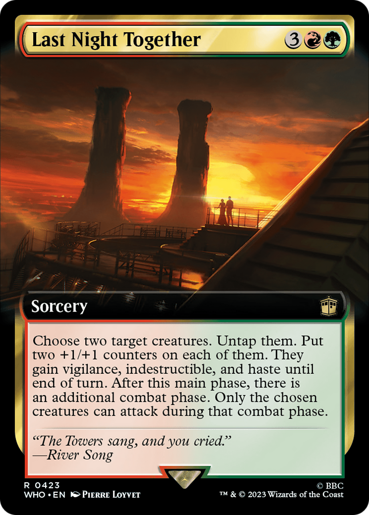 Last Night Together (Extended Art) [Doctor Who] | Webway Games