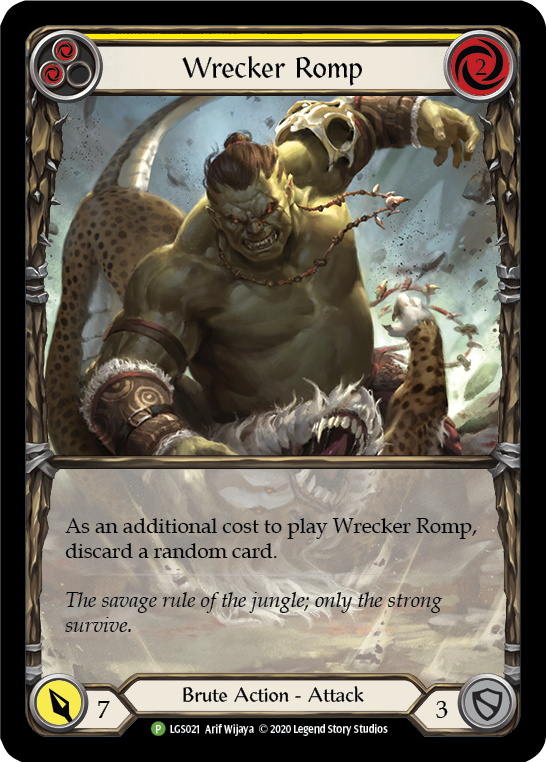 Wrecker Romp (Yellow) [LGS021] (Promo)  Rainbow Foil | Webway Games