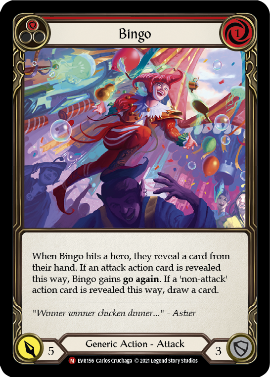 Bingo [EVR156] (Everfest)  1st Edition Normal | Webway Games