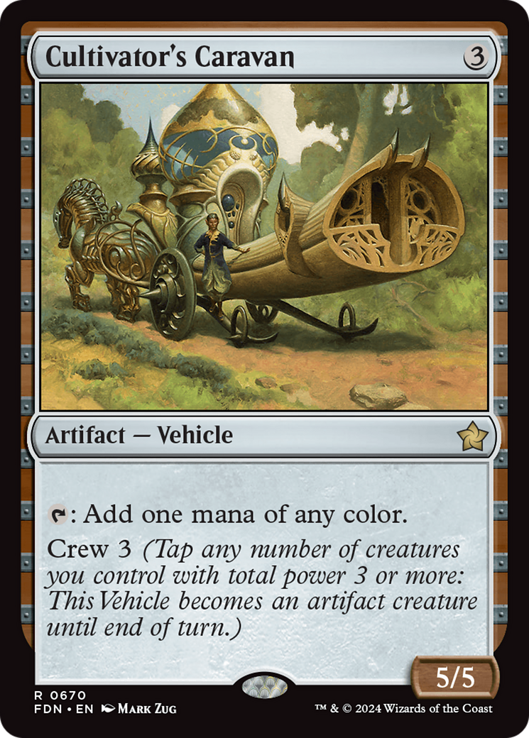 Cultivator's Caravan [Foundations] | Webway Games