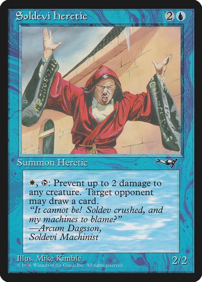 Soldevi Heretic (Hands Raised) [Alliances] | Webway Games
